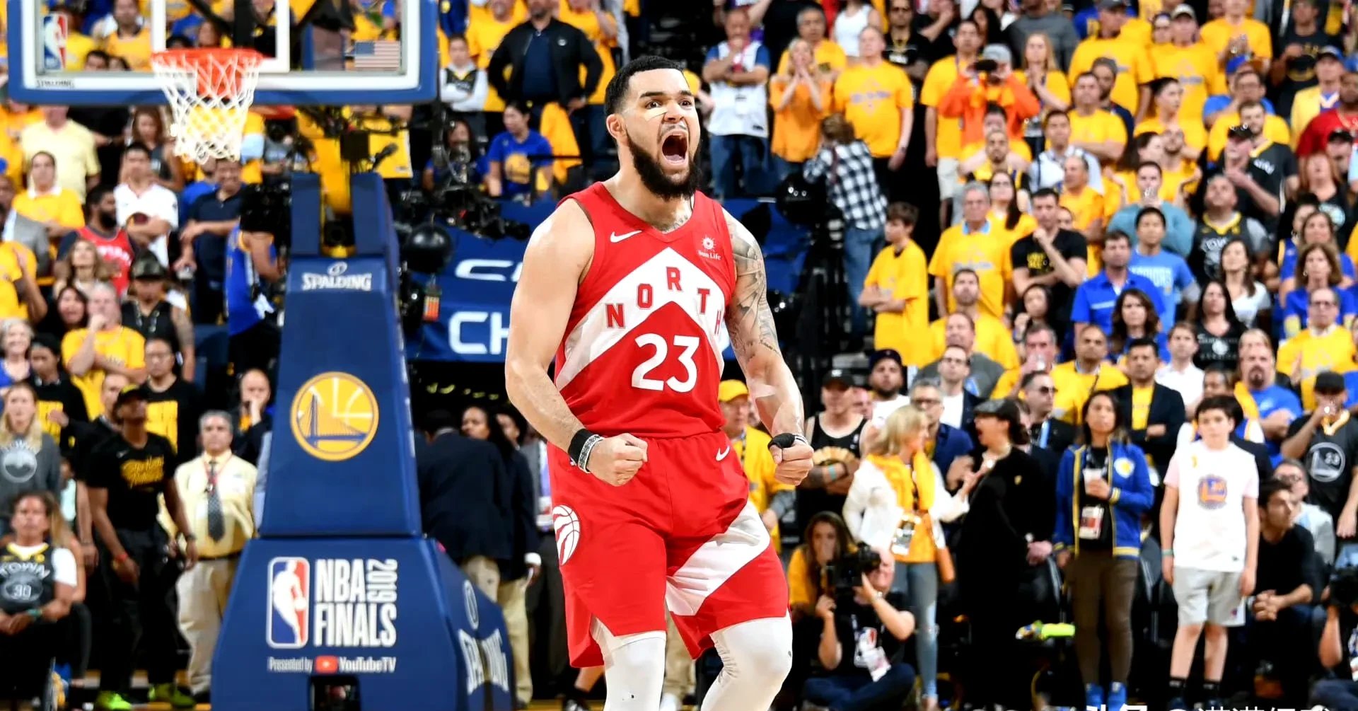 关于猛龙击败黄蜂，范弗利特得分破20的信息