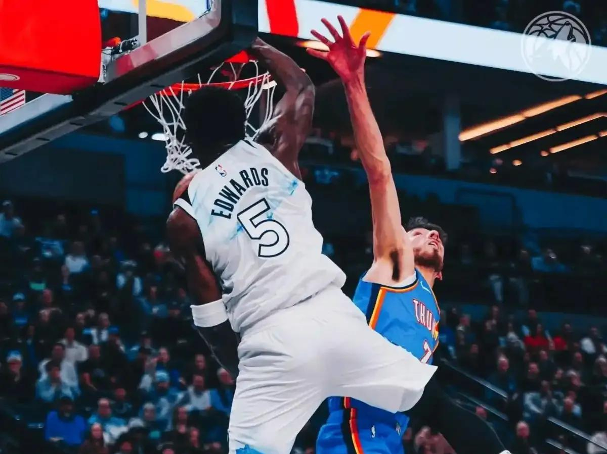 森林狼击败魔术取得两连胜